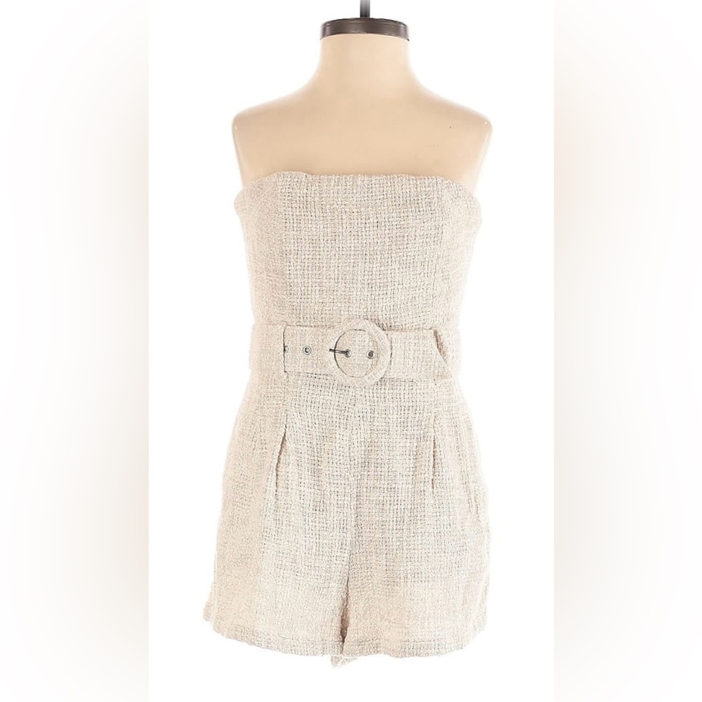 Olivaceous Knit / crochet romper